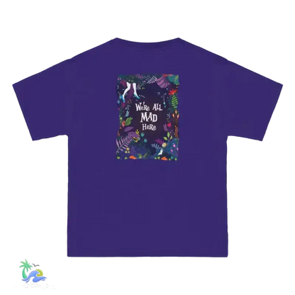 Personalized Alice in Wonderland Beefy-T® Short-Sleeve T-Shirt - 100% Cotton, Customizable & Durable - Just Chilling Inc. - 