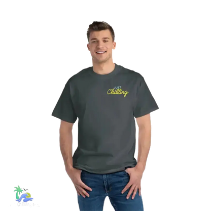 Personalized Alice in Wonderland Beefy-T® Short-Sleeve T-Shirt - 100% Cotton, Customizable & Durable - Just Chilling Inc. - 