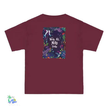 Personalized Alice in Wonderland Beefy-T® Short-Sleeve T-Shirt - 100% Cotton, Customizable & Durable - Just Chilling Inc. - 