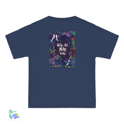 Personalized Alice in Wonderland Beefy-T® Short-Sleeve T-Shirt - 100% Cotton, Customizable & Durable - Just Chilling Inc. - 