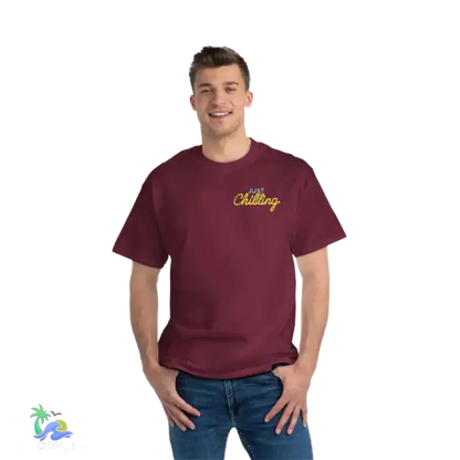 Personalized Alice in Wonderland Beefy-T® Short-Sleeve T-Shirt - 100% Cotton, Customizable & Durable - Just Chilling Inc. - 