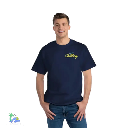 Personalized Alice in Wonderland Beefy-T® Short-Sleeve T-Shirt - 100% Cotton, Customizable & Durable - Just Chilling Inc. - 