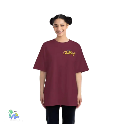 Personalized Alice in Wonderland Beefy-T® Short-Sleeve T-Shirt - 100% Cotton, Customizable & Durable - Just Chilling Inc. - 