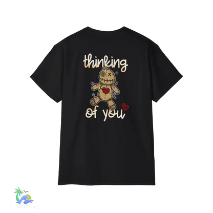 Unisex Ultra Cotton Tee Thinking - Black / S - T-Shirt
