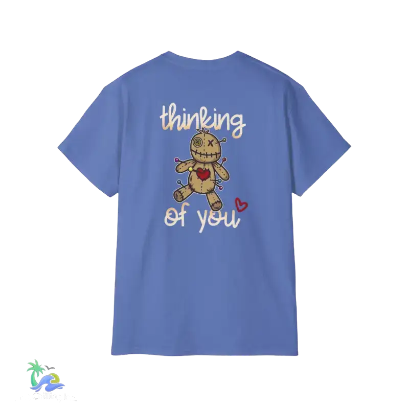 Unisex Ultra Cotton Tee Thinking - Iris / S - T-Shirt