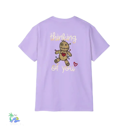 Unisex Ultra Cotton Tee Thinking - Orchid / S - T-Shirt