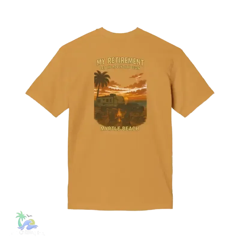Retirement Celebration T-Shirt – Relaxed Fit Casual Summer Tee, Southern Vibes - Just Chilling Inc.