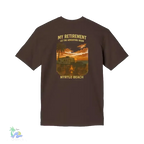 Retirement Celebration T-Shirt – Relaxed Fit Casual Summer Tee, Southern Vibes - Just Chilling Inc.