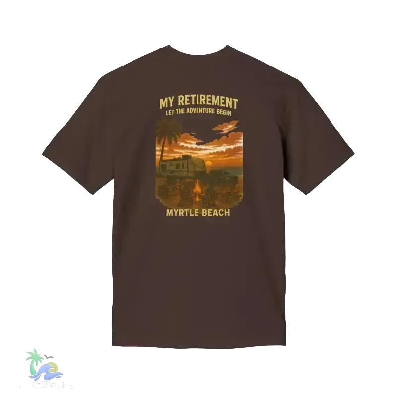 Retirement Celebration T-Shirt – Relaxed Fit Casual Summer Tee, Southern Vibes - Just Chilling Inc.