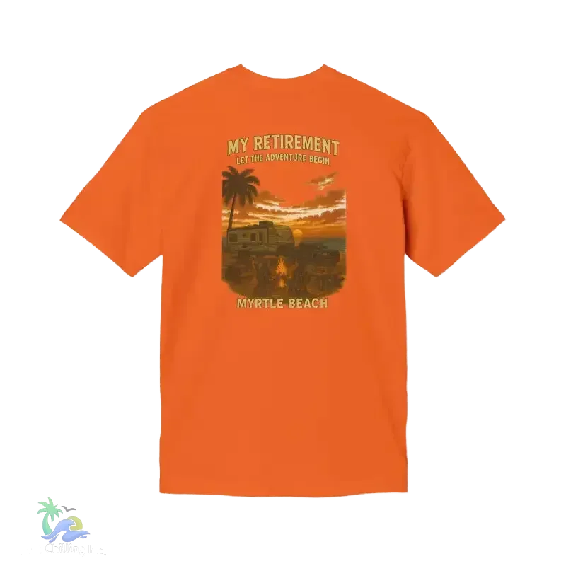 Retirement Celebration T-Shirt – Relaxed Fit Casual Summer Tee, Southern Vibes - Just Chilling Inc.