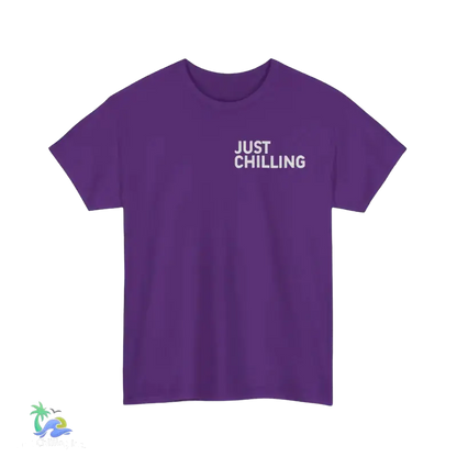 Unisex Heavy Cotton Tee running on coffee chaos and curses - T-Shirt