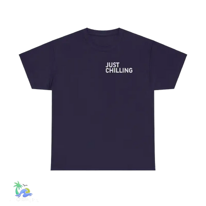 Unisex Heavy Cotton Tee running on coffee chaos and curses - T-Shirt