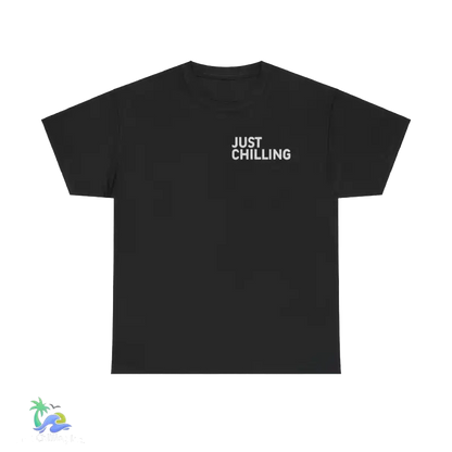 Unisex Heavy Cotton Tee running on coffee chaos and curses - T-Shirt