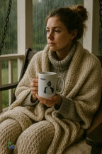 Ceramic Coffee Mug – Bold Printed 11oz White Ceramic Mug | Microwave Safe - Just Chilling Inc.