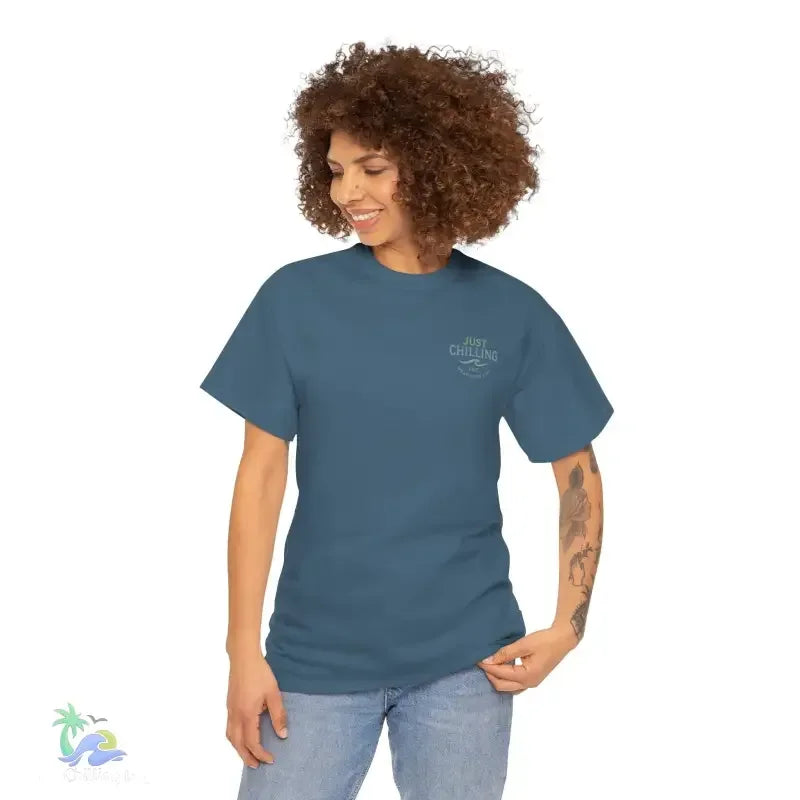 Stoner Tarot Tee - Unisex Cotton Shirt | Mystical Graphic T-Shirt, Comfortable Fit - Just Chilling Inc.
