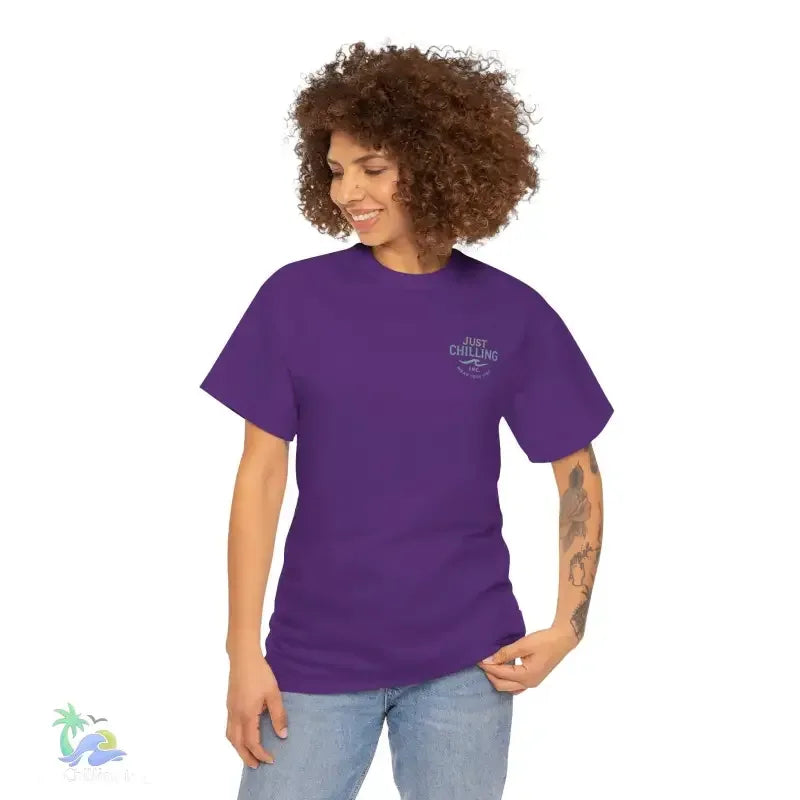 Stoner Tarot Tee - Unisex Cotton Shirt | Mystical Graphic T-Shirt, Comfortable Fit - Just Chilling Inc.