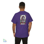 Stoner Tarot Tee - Unisex Cotton Shirt | Mystical Graphic T-Shirt, Comfortable Fit - Just Chilling Inc.