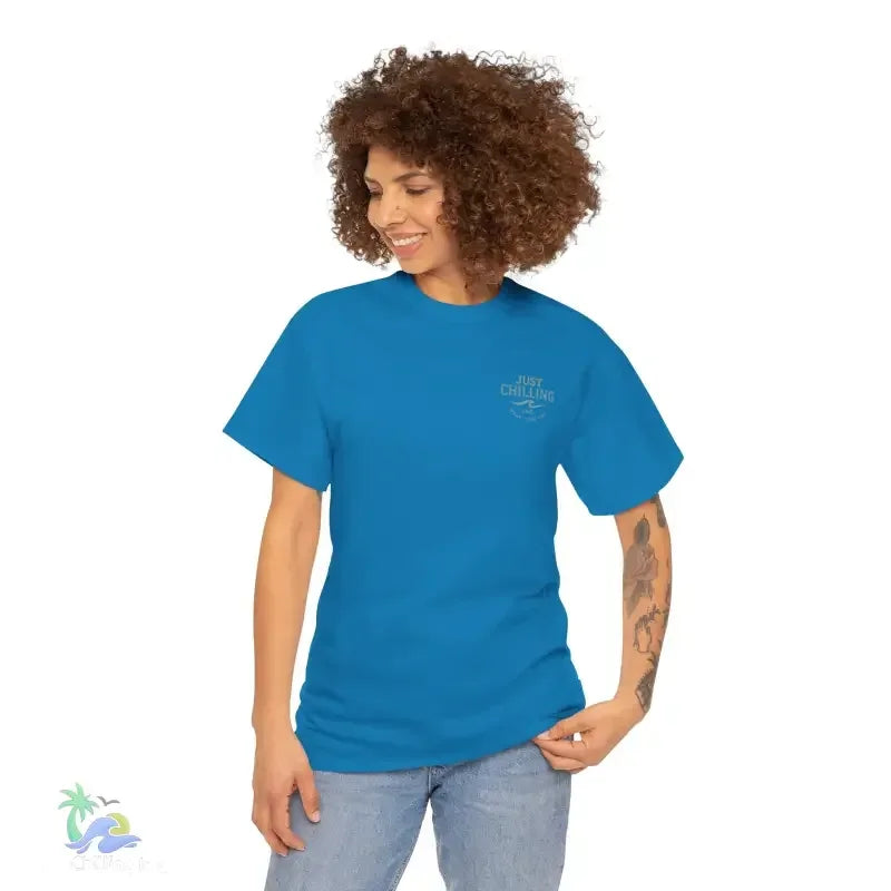 Stoner Tarot Tee - Unisex Cotton Shirt | Mystical Graphic T-Shirt, Comfortable Fit - Just Chilling Inc.