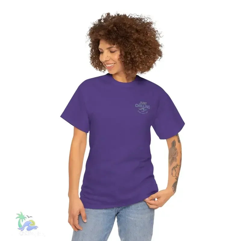 Stoner Tarot Tee - Unisex Cotton Shirt | Mystical Graphic T-Shirt, Comfortable Fit - Just Chilling Inc.