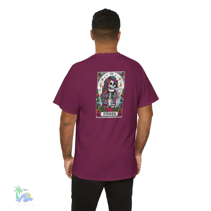 Stoner Tarot Tee - Unisex Cotton Tee - T-Shirt