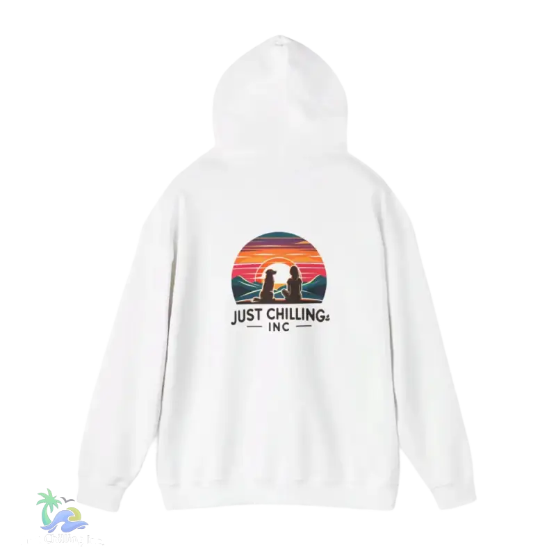 Sunset Tan Dog Beach hoodie Perfect for Chilling in Style with Your Pup - Just Chilling Inc. - 