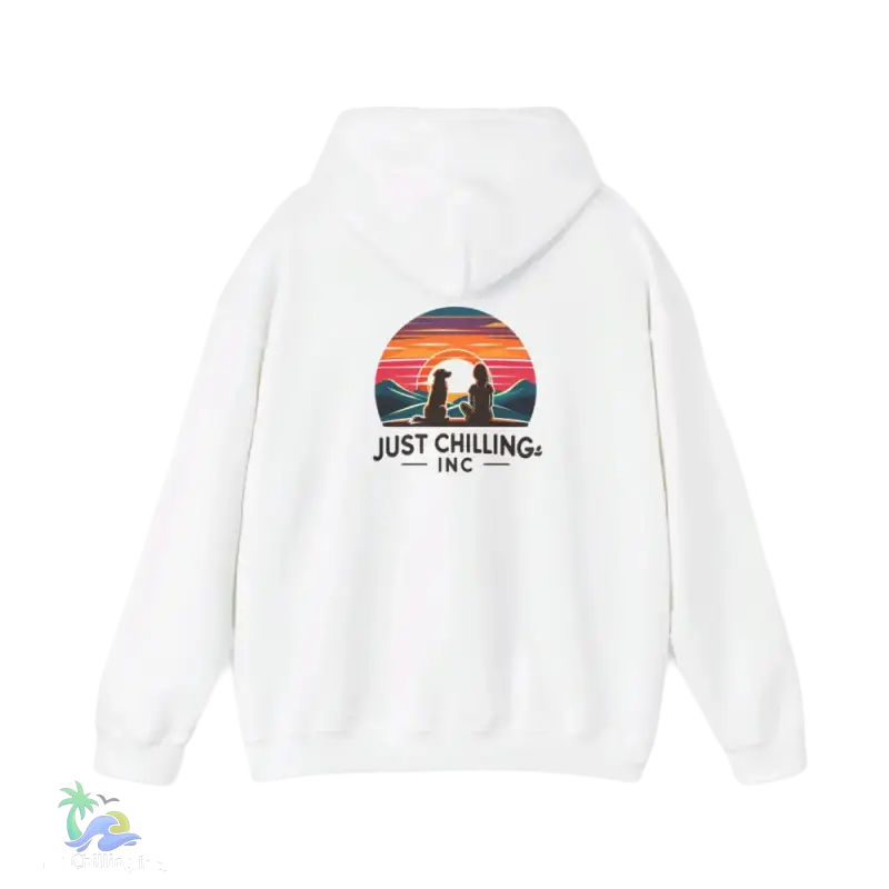Sunset Tan Dog Beach hoodie Perfect for Chilling in Style with Your Pup - Just Chilling Inc. - 