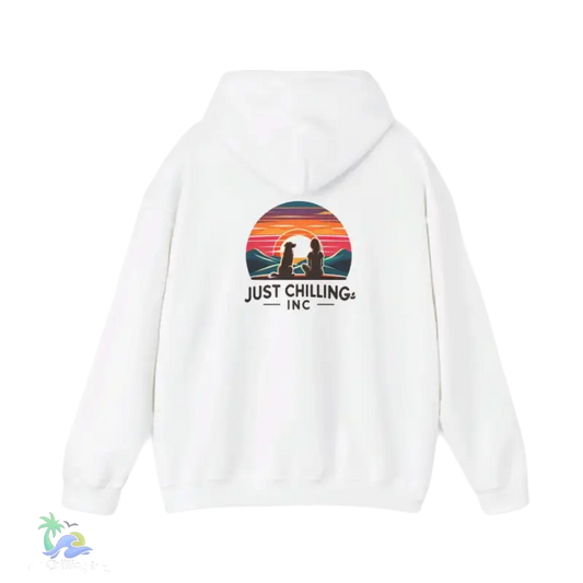 Sunset Tan Dog Beach hoodie Perfect for Chilling in Style with Your Pup - Just Chilling Inc. - 