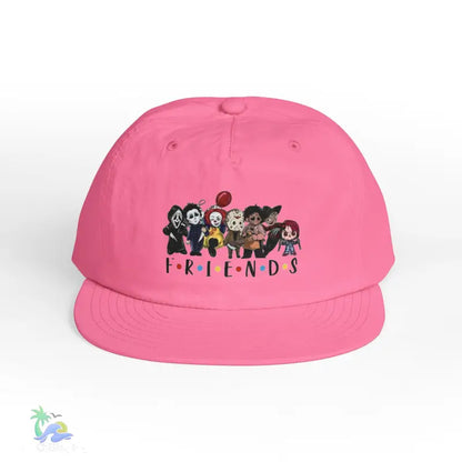 Surf Cap friends theme all your favorite horror characters - One size / Charity Pink - Hats