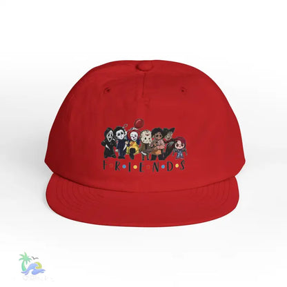 Surf Cap friends theme all your favorite horror characters - One size / Red - Hats