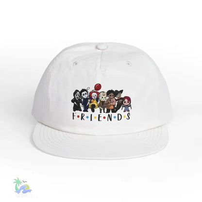 Surf Cap friends theme all your favorite horror characters - One size / White - Hats