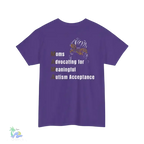 Autism Awareness T-Shirt – Classic Fit Ethical Cotton Tee for Support Moms - Just Chilling Inc.