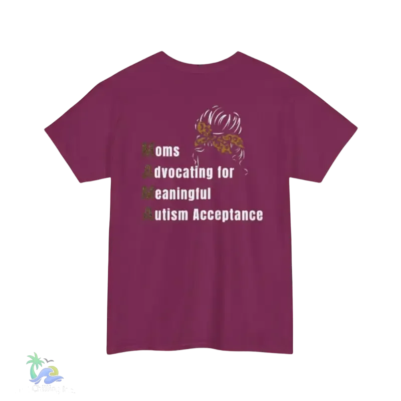 Autism Awareness T-Shirt – Classic Fit Ethical Cotton Tee for Support Moms - Just Chilling Inc.