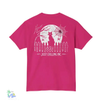 Black Cat T-Shirt – Minimalist Halloween Tee With Moon Design | Comfortable Cotton Top - Just Chilling Inc.