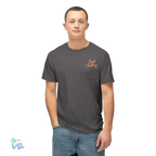 Black Cat T-Shirt – Minimalist Halloween Tee With Moon Design | Comfortable Cotton Top - Just Chilling Inc.