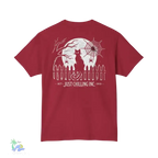 Black Cat T-Shirt – Minimalist Halloween Tee With Moon Design | Comfortable Cotton Top - Just Chilling Inc.