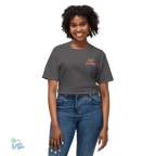 Black Cat T-Shirt – Minimalist Halloween Tee With Moon Design | Comfortable Cotton Top - Just Chilling Inc.