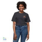 Black Cat T-Shirt – Minimalist Halloween Tee With Moon Design | Comfortable Cotton Top - Just Chilling Inc.