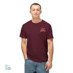 Black Cat T-Shirt – Minimalist Halloween Tee With Moon Design | Comfortable Cotton Top - Just Chilling Inc.