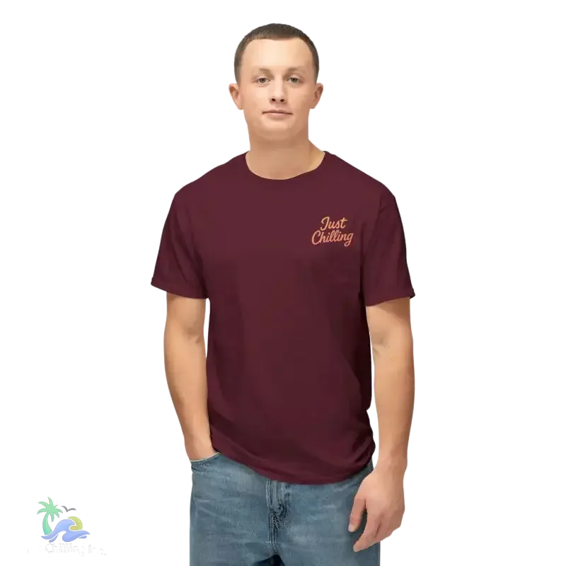 Black Cat T-Shirt – Minimalist Halloween Tee With Moon Design | Comfortable Cotton Top - Just Chilling Inc.