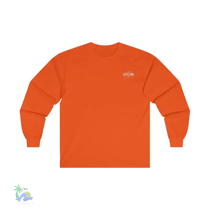 Motorcycle Lover Tee - Long Sleeve Cotton Biker Shirt With Durable Seams - Just Chilling Inc.