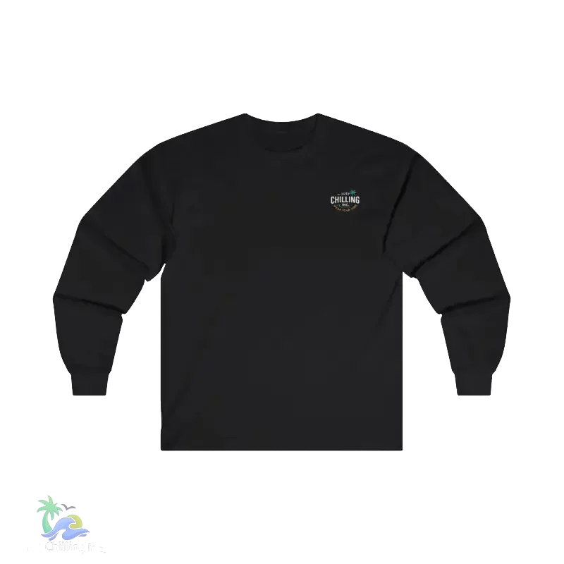 Motorcycle Lover Tee - Long Sleeve Cotton Biker Shirt With Durable Seams - Just Chilling Inc.