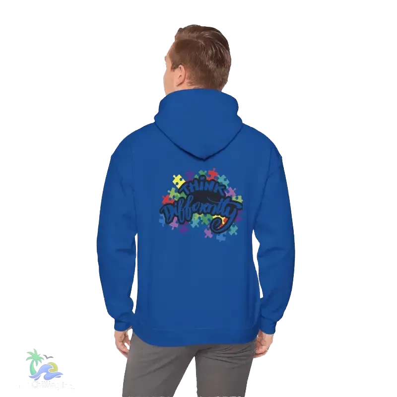 Autism Awareness Hoodie - Unisex Heavy Blend Sweatshirt With Kindness Message - Just Chilling Inc.