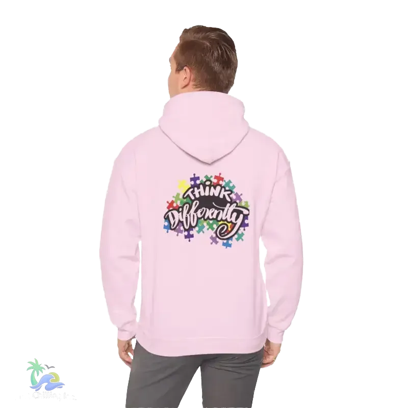Autism Awareness Hoodie - Unisex Heavy Blend Sweatshirt With Kindness Message - Just Chilling Inc.