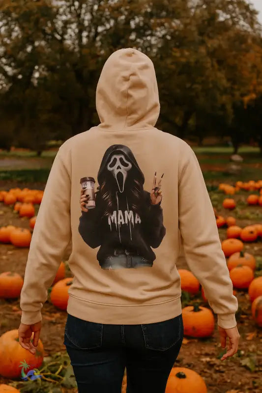 Three-Panel Fleece Hoodie mama rocking her dark side - Hoodie