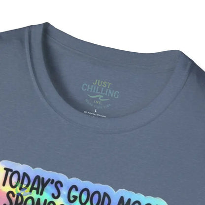 Today’s good mood was brought to you by weed- cannabis All Star Basic tee - T-Shirt