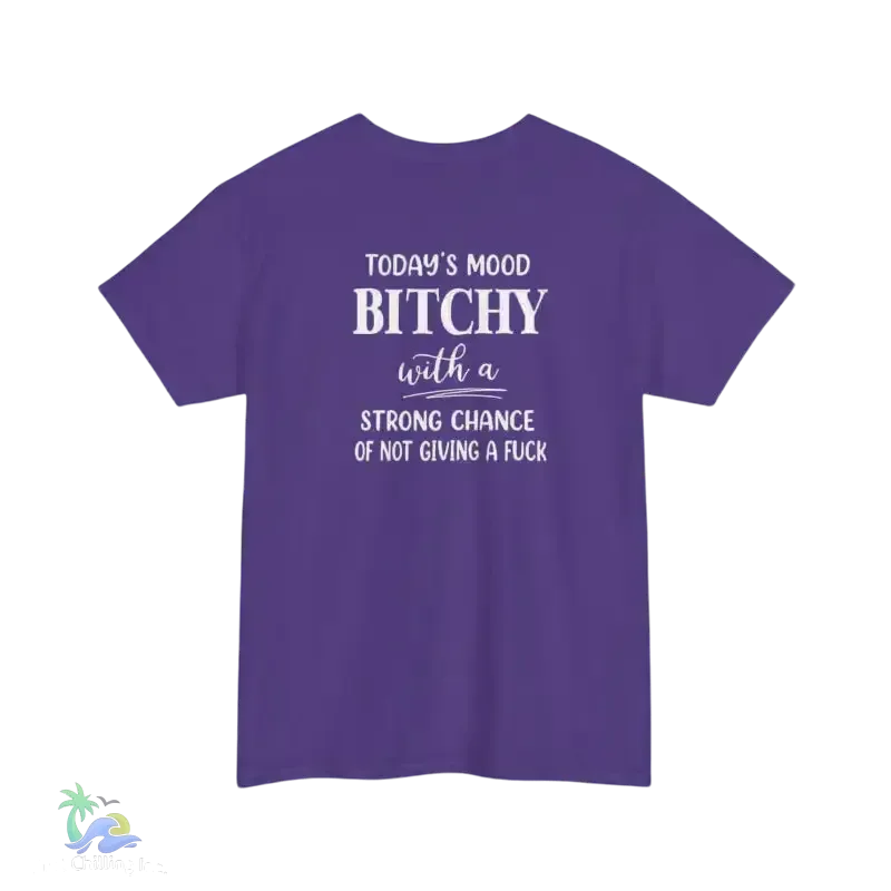 Women's Cotton T-Shirt - Heavy Cotton Tee With Classic Fit & Premium Printing - Just Chilling Inc.