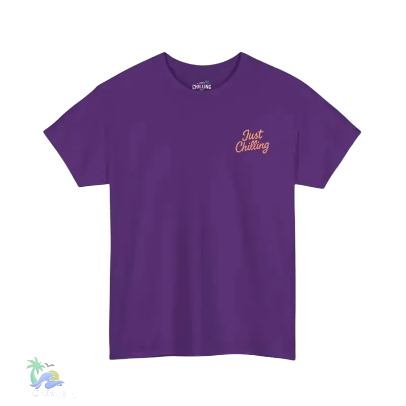 Women's Cotton T-Shirt - Heavy Cotton Tee With Classic Fit & Premium Printing - Just Chilling Inc.