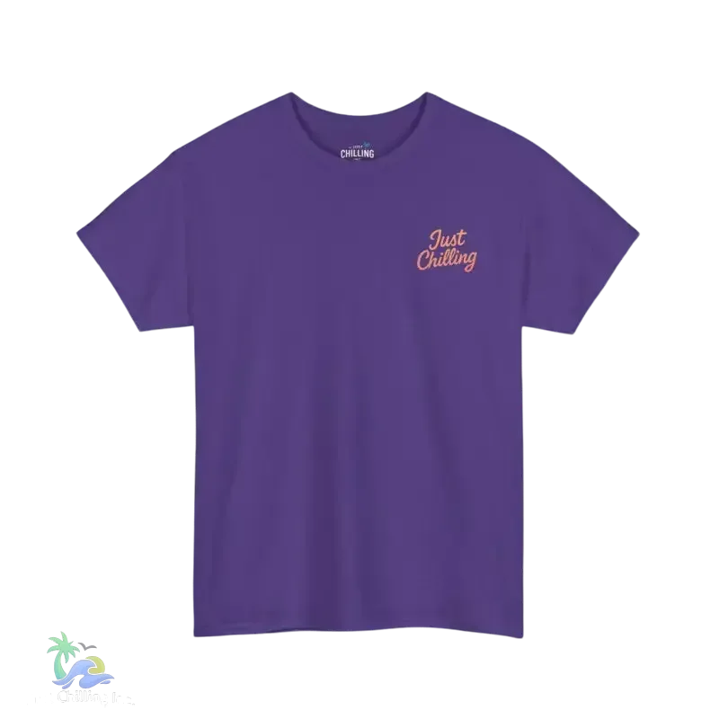 Women's Cotton T-Shirt - Heavy Cotton Tee With Classic Fit & Premium Printing - Just Chilling Inc.