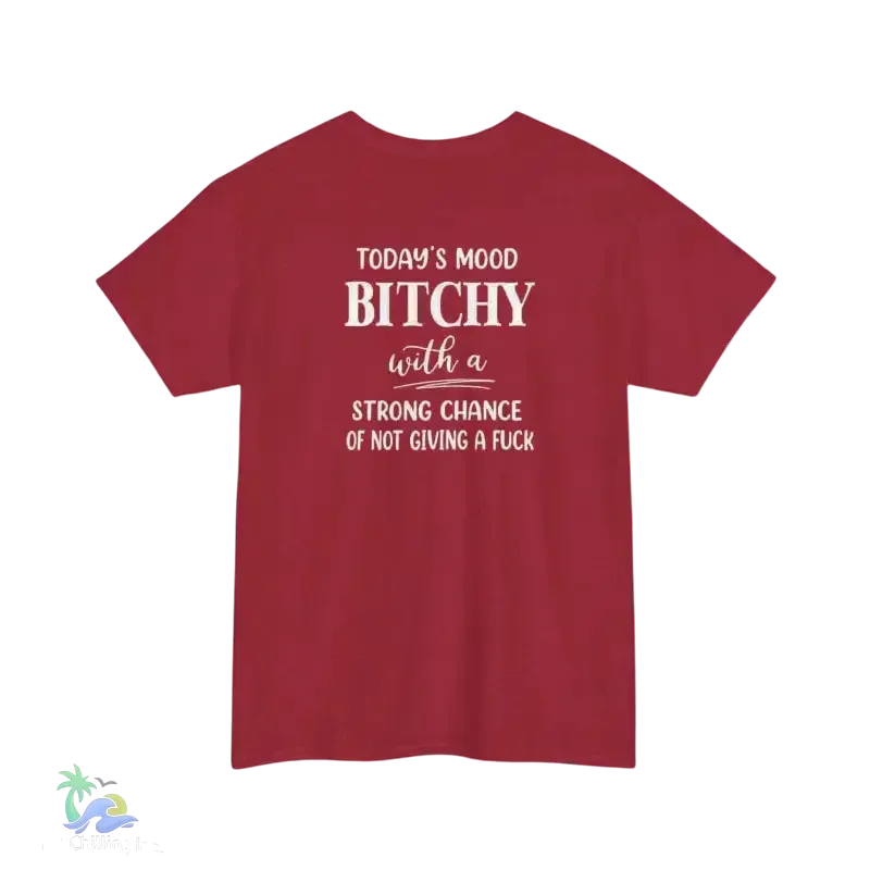 Women's Cotton T-Shirt - Heavy Cotton Tee With Classic Fit & Premium Printing - Just Chilling Inc.