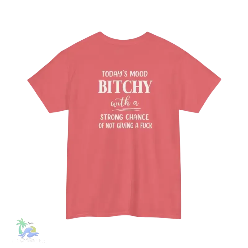 Women's Cotton T-Shirt - Heavy Cotton Tee With Classic Fit & Premium Printing - Just Chilling Inc.